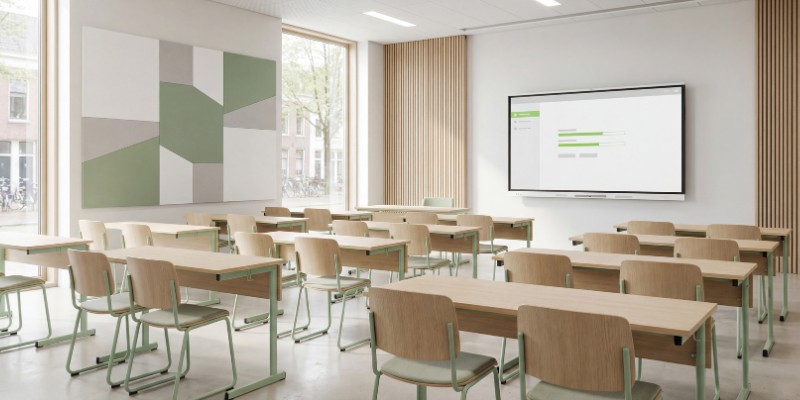 Header contact education